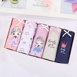 Nouveaux sous-vêtements en coton doux pour petites filles en modal culotte d'expérience de confort respirant pour <span class=keywords><strong>la</strong></span> vente en gros (lot de 5) - Product Image 2