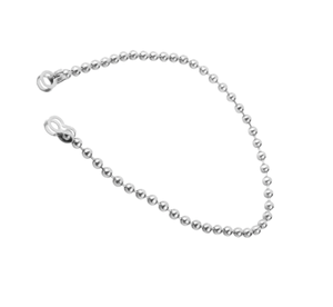 Cadena de bolas de acero inoxidable K1125 KIPP, cadena de sujeción de precisión de un solo hilo para retención de etiquetas - Product Image 6