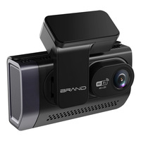 Kamera dasbor 4K 2CH depan dan belakang 2.5K 170 kamera dasbor Ultra lebar ADAS langit-langit malam 24/7 Mode parkir WDR 5G/2.4G WiFi GPS bawaan