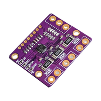Sortie I2C côté bas et côté haut pour mesure de précision MCU-3221 INA3221 Module de surveillance bidirectionnel du courant/de la puissance à 3 canaux