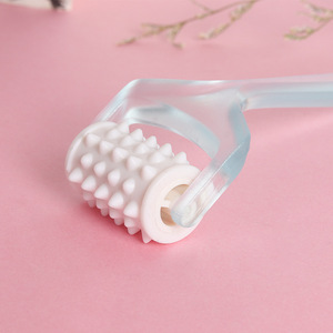 Masajeadores de Rodillos de Plástico Rosa y Azul con Cabezales Tipo Aguja, Multifuncionales para Cuello, Espalda, Cintura, Piernas y Pies, Suministros del Fabricante - Product Image 3