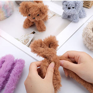 ไหมพรมขนกระต่ายสำหรับงานฝีมือ ทำจากขนแกะคอรัล <span class=keywords><strong>ขาย</strong></span>ดี งานฝีมือทำมือแบบเข้มข้น งานประดิษฐ์ DIY รูปทรง<span class=keywords><strong>ลูก</strong></span><span class=keywords><strong>สุนัข</strong></span> ทำจากไหมพรมขนแกะ - Product Image 3