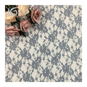 Tissu en dentelle de pivoine en nylon LS172, respirant, non élastique, jacquard, tulle pour textile de maison, rideaux et moustiquaires - Product Image 1