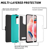 Étuis de téléphone portable antichoc et anti-rayures Étui de téléphone avec coque antichoc pour Redmi Note 12 4g