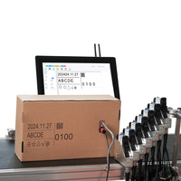 Nueva Máquina Codificadora de Fechas de Caducidad con Codificación de Códigos de Barras sin Costuras Docod TX2-1, Impresora de Inyección de Tinta Portátil con 1-8 Cabezales de Impresión para Cartón