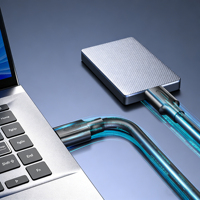 Cable USB 2.0 Tipo A Macho a Macho de Alta Velocidad para Sincronización de Datos, para Teléfono, Banco de Energía, Unidad Flash USB