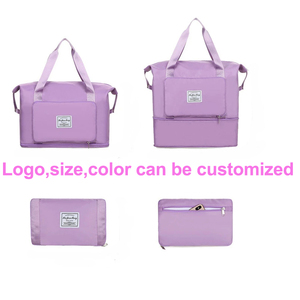 Borsa da viaggio pieghevole personalizzata di grande capacità impermeabile da donna borsa da viaggio pieghevole - Product Image 4