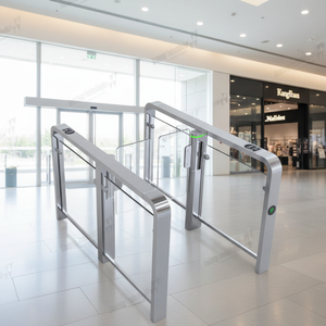 Porte manuelle rapide <span class=keywords><strong>de</strong></span> barrière d'oscillation <span class=keywords><strong>de</strong></span> <span class=keywords><strong>meilleur</strong></span> tourniquet automatique intelligent des prix RFID d'usine pour l'aéroport - Product Image 4