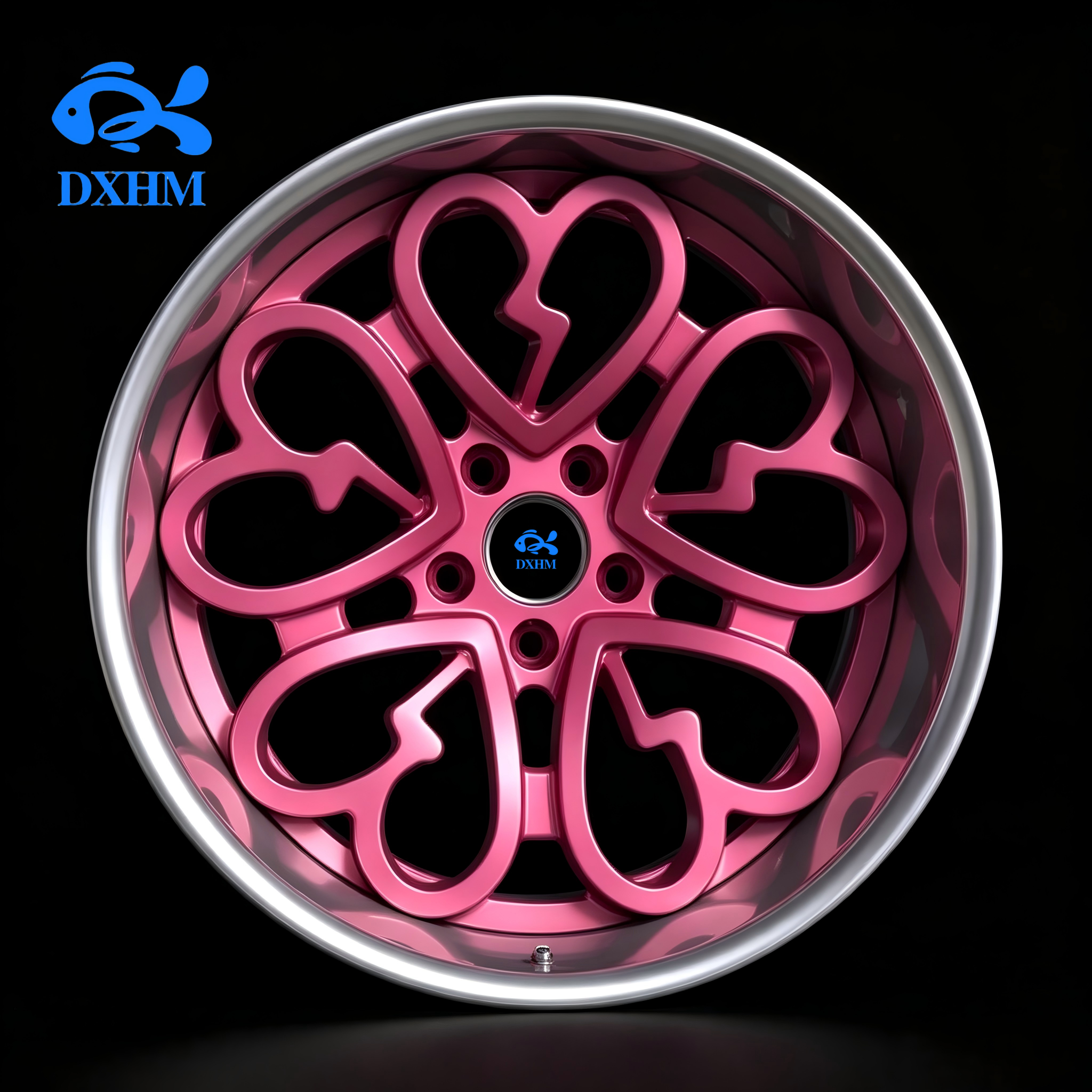 Rim Pink_1 - Velg Tempa Bentuk Hati Khusus untuk Anak-Anak