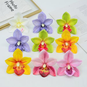 Fiori Artificiali di Orchidea in Lattice Plastico, Piccoli con 6 Petali, Prezzo Basso, Bestseller per Decorazione Casa, Fiori Finti - Product Image 6