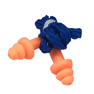 سدادات أذن ناعمة مضادة للماء سلك من السيليكون قابلة لإعادة الاستخدام سدادات أذن آمنة لحماية السمع عند السباحة سدادات أذن واقية - Product Image 1