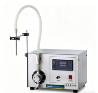 Machine de remplissage semi-automatique à double tête pour liquides, haute capacité, pour bouteilles