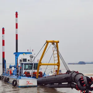 KEDA Rivière Sable Navire Dragueur D'aspiration de Coupeur de Boue Drague machine pour extraire de sable de rivière