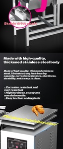 Máquina Eléctrica para Remover Carne de Espinas |   Marinador al Vacío para una Rápida Absorción de Sabores en Carne de Res, Cerdo y Mariscos - Product Image 5