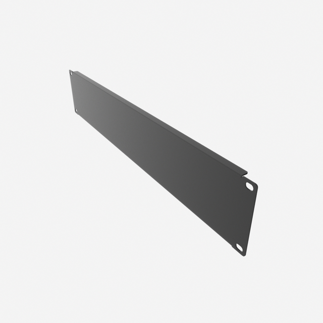 1U 2U Blank Rack Mount Panel Spacer Venting 19-Inch Server Network Cabinet Enclosure Frame Welded Sheet Metal Fabrication 1.5mm