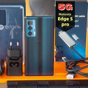 Teléfono Inteligente Android Edge <span class=keywords><strong>S</strong></span> <span class=keywords><strong>Pro</strong></span> 5G LTE Desbloqueado Original, Pantalla OLED de 144Hz, Cámara Teleobjetivo de 108MP, Snapdragon 870, Batería de 4000mAh - Product Image 1