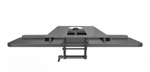 V-mounts Điều Chỉnh Chiều Cao 360 Độ Xoay Dưới Bàn Phím Khay Bàn Phím Với Đệm Cao Su - Product Image 4