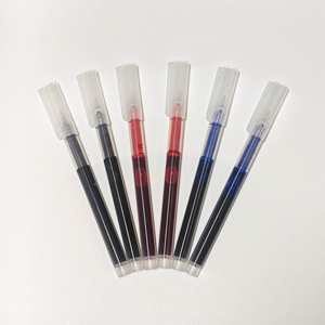 Caneta gel rollerball líquida direta, secagem rápida, ponta fina de 0,5mm, caneta gel preta para exames, anotações e assinaturas. - Product Image 2