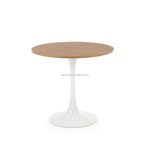 I tavoli da pranzo rotondi del tulipano del MDF di legno bianco impostano il tavolino da caffè per il <span class=keywords><strong>tavolo</strong></span> del tulipano del soggiorno del ristorante - Product Image 5