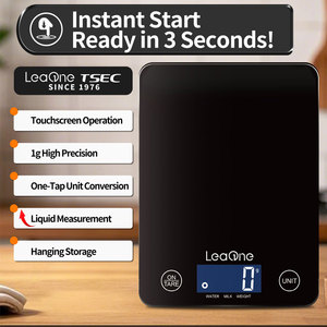 Bilancia Digitale Professionale per Alimenti 15kg/1g, Bilancia Smart Bluetooth con APP per Monitoraggio Calorie e Macro, Certificata CE FCC - Product Image 5