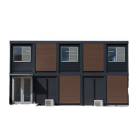 Maison modulaire pliable moderne, conteneur préfabriqué, appartements miniatures pour hôtel, jardin, complexe hôtelier, bureau