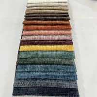 Tissu d'ameublement en chenille 100% polyester vintage pour textiles de maison, meubles, canapé, jouets, accessoires