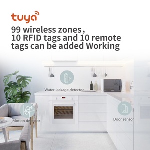 Sistema de Seguridad para el Hogar con WiFi 4G Tuya, Kit de Alarma Antirrobo Inalámbrico, Sensor de Movimiento PIR, Teclado RFID para Casa o Apartamento - Product Image 3