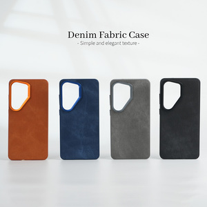 Funda de Teléfono de Tela L125 con Patrón de Mezclilla para Samsung S26 Ultra Plus, Funda Protectora a Prueba de Golpes para iPhone y Android - Product Image 6