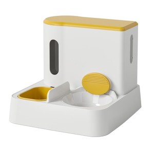 Distributeur automatique de nourriture pour chat, distributeur d'eau pour chat, bol automatique en céramique pour chat, bol pour chien, bol à nourriture, distributeur double bol, fournitures pour animaux de compagnie. - Product Image 5