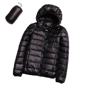 OFTBUY automne hiver résistant à l'eau compressible grande taille automne femmes léger vers le bas manteaux à capuche vestes hiver chaud <span class=keywords><strong>femme</strong></span> - Product Image 2