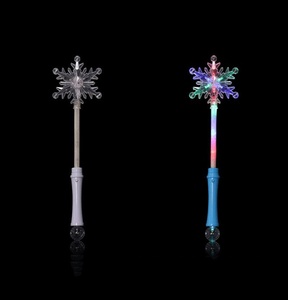 Baguette Magique Lumineuse LED Flocon de Neige Clignotante pour Enfants, Jouet de Projection pour Fêtes Nocturnes et <span class=keywords><strong>Noël</strong></span> - Product Image 3