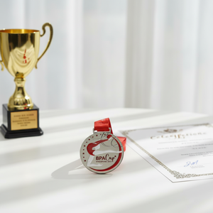 Medalla de Campeonato OEM con Logotipo Personalizado, Medalla de Baile de Metal con Efecto Brillante, Medalla de Esmalte para Patinaje Artístico, Gimnasia Latina, Medallas de Premio para Fiestas - Product Image 6