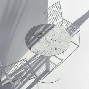 Precio barato mesa <span class=keywords><strong>de</strong></span> comedor <span class=keywords><strong>de</strong></span> terrazo muebles café cemento escritorio decoración Interior Mesa <span class=keywords><strong>de</strong></span> <span class=keywords><strong>Piedra</strong></span> - Product Image 3