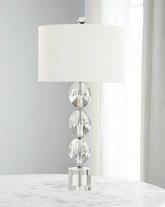 Lampe de table en céramique et tissu de grande taille, style moderne et contemporain, pour la décoration de la maison, flexible avec abat-jour conique, alimentation secteur. - Product Image 4
