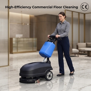 Machine <span class=keywords><strong>de</strong></span> nettoyage <span class=keywords><strong>de</strong></span> sols compacte Laite K2 pour hôtels, nettoyeur <span class=keywords><strong>de</strong></span> sols manuel pour nettoyer les taches d'huile des restaurants - Product Image 5