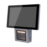Kiosco Táctil de Autoservicio de 10.1 Pulgadas con Escáner de Código QR, Windows 7/10, Intel Core I3, Impresora de 58 mm, Resolución de 1280x800, 4GB/8GB