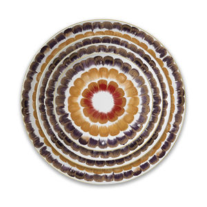 Service <span class=keywords><strong>de</strong></span> vaisselle en céramique <span class=keywords><strong>de</strong></span> luxe bohème, assiettes en <span class=keywords><strong>porcelaine</strong></span> à bord doré peintes à la main, vaisselle <span class=keywords><strong>de</strong></span> table, vente en gros, vaisselle <span class=keywords><strong>de</strong></span> cuisine bohème - Product Image 6