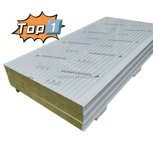 <span class=keywords><strong>Prix</strong></span> du panneau sandwich en laine de roche ignifuge Panneau sandwich en laine de roche Couleur du panneau en acier Panneau sandwich en laine de roche <span class=keywords><strong>Isolation</strong></span> interne - Product Image 2