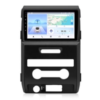 Unidad Principal para Auto con Pantalla Táctil de 9 Pulgadas, 2 Din, CarPlay, Android Auto, para Ford F150, Bluetooth, 4G, WiFi, Radio FM, SWC, GPS, Navegación