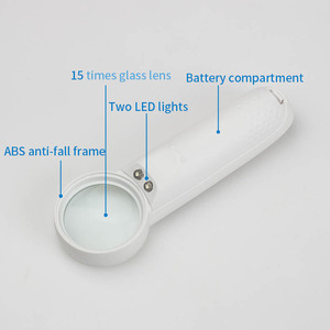 Hina-Espejo de lectura holesale, lámpara de aumento LED, 15 aumentos - Product Image 5