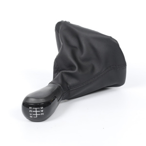 Pomello Leva del Cambio in Pelle di Alta Qualità per <span class=keywords><strong>Skoda</strong></span> <span class=keywords><strong>Octavia</strong></span> II 04-11 <span class=keywords><strong>Accessori</strong></span> Interni Auto in Lega di Alluminio Manopola Leva Cambio - Product Image 2