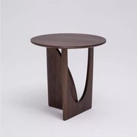 Table basse moderne en bois massif de style simple, salon, balcon, canapé, table d'appoint en bois, table basse d'angle