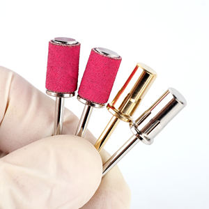 Fasce abrasive mandrino in acciaio inossidabile 3/32 "punta per trapano per unghie in metallo duro trapano elettrico per Manicure e accessorio con scatola - Product Image 5