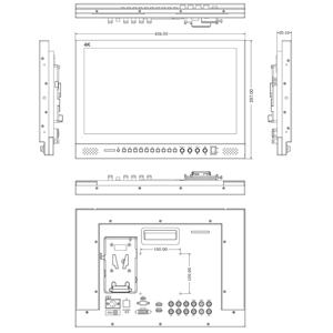SEETEC FEELWORLD P173-9HSD 17.3 "SDI diffusion 17 pouces moniteur Portable directeur moniteur de diffusion - Product Image 6