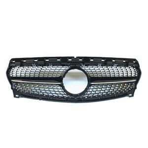 กระจังหน้า Veidt สำหรับ Mercedes-Benz CLA-Class W117 รุ่นปรับแต่ง <span class=keywords><strong>Panamericana</strong></span> ปี 2014-2016 สีเงิน/ดำ - Product Image 1