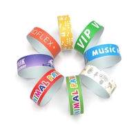Pulsera de Papel Tyvek con Código QR Imprimible Personalizado, Pulseras Resistentes al Agua para Eventos