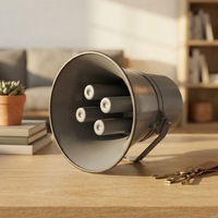 Haut-parleur actif extérieur 100W avec amplificateur intégré 100W, télécommande, boîtier métallique, alimentation CA, Dolby Digital, Wi-Fi sans fil