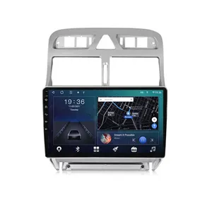 プジョー307307C 307SW2002-2013用Androidカーマルチメディアプレーヤー車のGPSナビゲーションサポートcarplay WIFI BT FM
