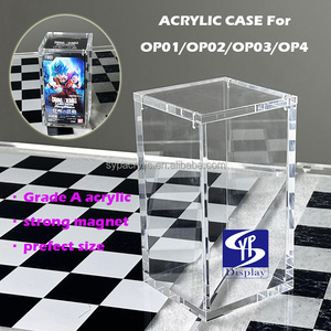 Boîte en acrylique transparente personnalisée SYP <span class=keywords><strong>Dragon</strong></span> <span class=keywords><strong>Ball</strong></span> <span class=keywords><strong>Super</strong></span> Card Game Fusion World Booster BOX [FB02] Blazing Aura japonaise 6 mm - Product Image 4