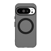 Coque de téléphone magnétique élégante pour Pixel 8 9 9A 10 Pro XL Anti-chute Coque Airbag givrée